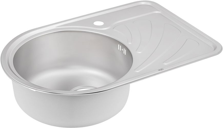 Кухонная мойка QTAP 6744L Satin 0,8 мм (180) чаша слева - QT6744LSAT08