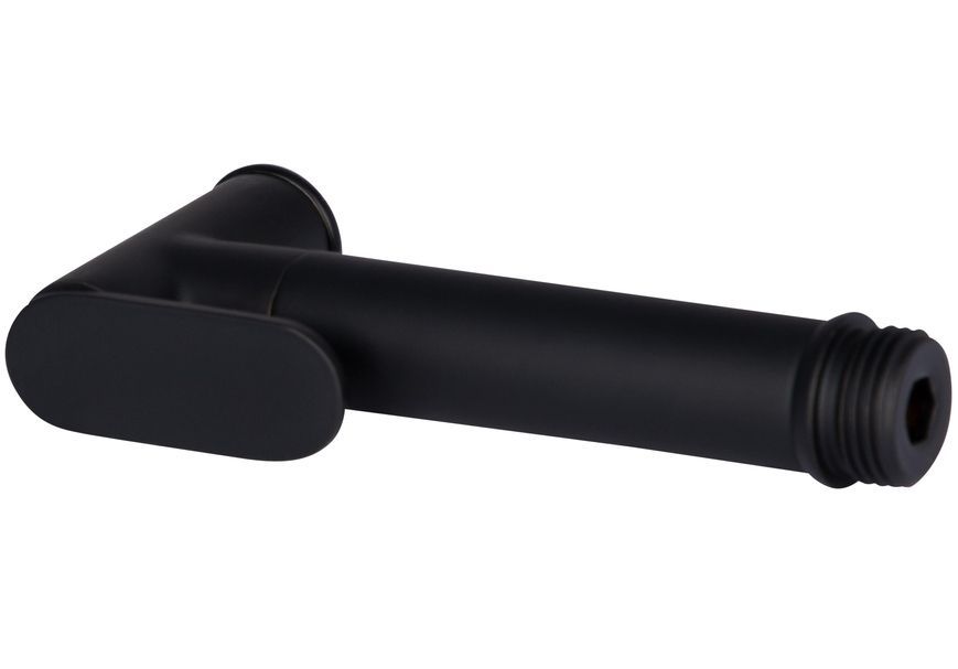 Лійка для гігієнічного душу QTAP Porter 020 чорна матова QT889910842855OB - QT889910842855OB
