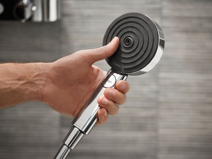 Ручной душ HANSGROHE Pulsify Select S 105 3jet Relaxation Chrome 24110000 хром - 24110000
