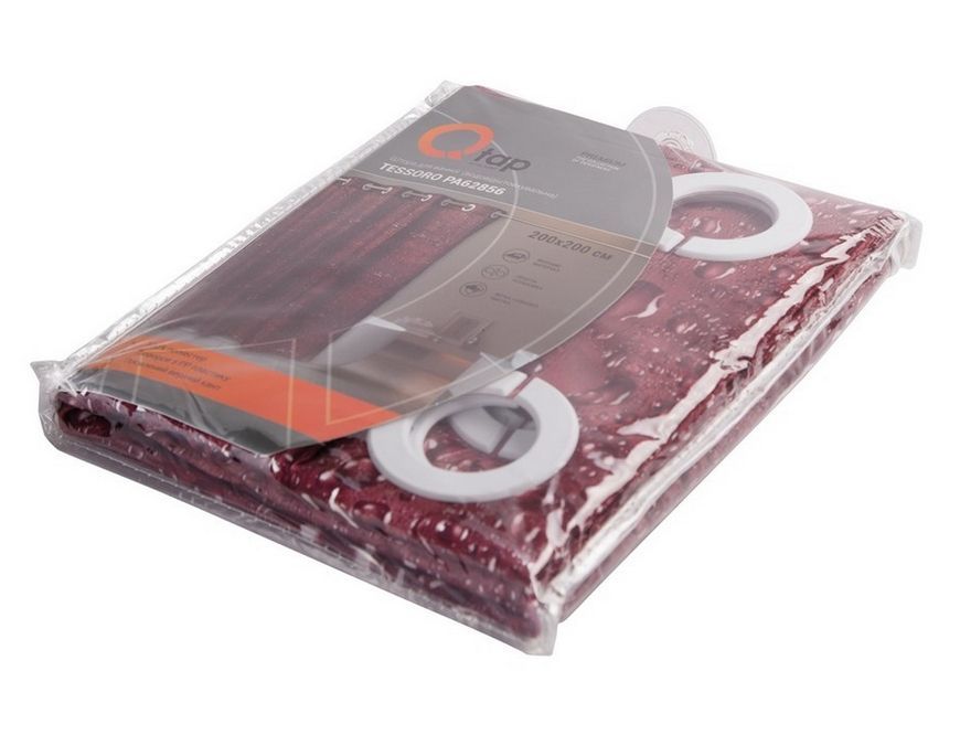 Шторка для ванни QTAP Tessoro PA62856 200х200 - QTPA62856