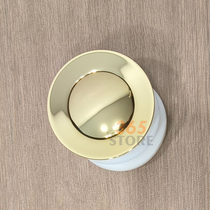 Донний клапан IMPRESE Pop-up золото для раковини 1 1/4" з переливом PP280zlato - PP280zlato