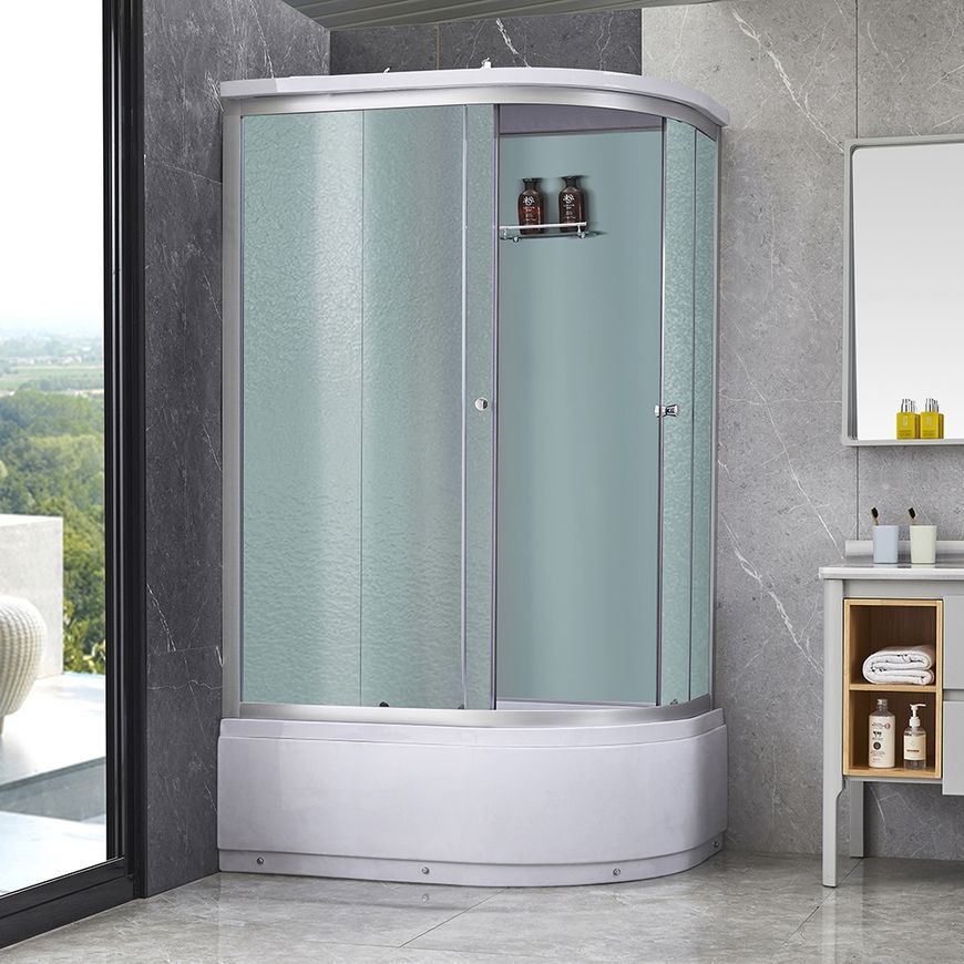 Гідромасажний бокс LIDZ TANI 120x80, високий, скло Frost 4 мм + стінки WHI - LTSBM12080LSATHIGHFR