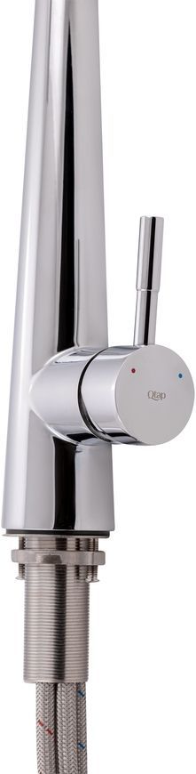 Смеситель для кухни QTAP Evička 9135103UC с выдвижным изливом - QTEVI9135103UC