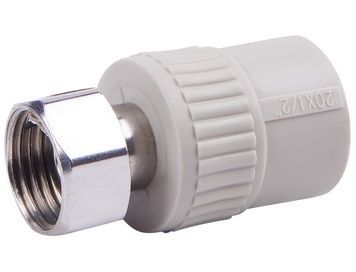 Муфта PPR ALFA PLAST с накидной гайкой 20х1/2" ВР - APTUWC2012X