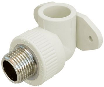 Кутик PPR BLUE OCEAN настінний з кріпленням 25х1/2", 90&deg; ЗР BOETE12501XXX - BOETE12501XXX