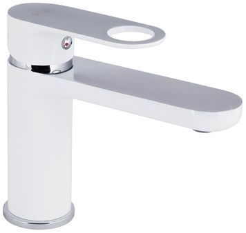 Змішувач для раковини Qtap Jay Chrome/White QTJAY270CRW45551 - QTJAY270CRW45551
