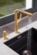 Смеситель для кухни KFA ARMATURA DUERO DESIGN GOLD с выдвижным изливом 6623-220-31 - 6623-220-31 - 5
