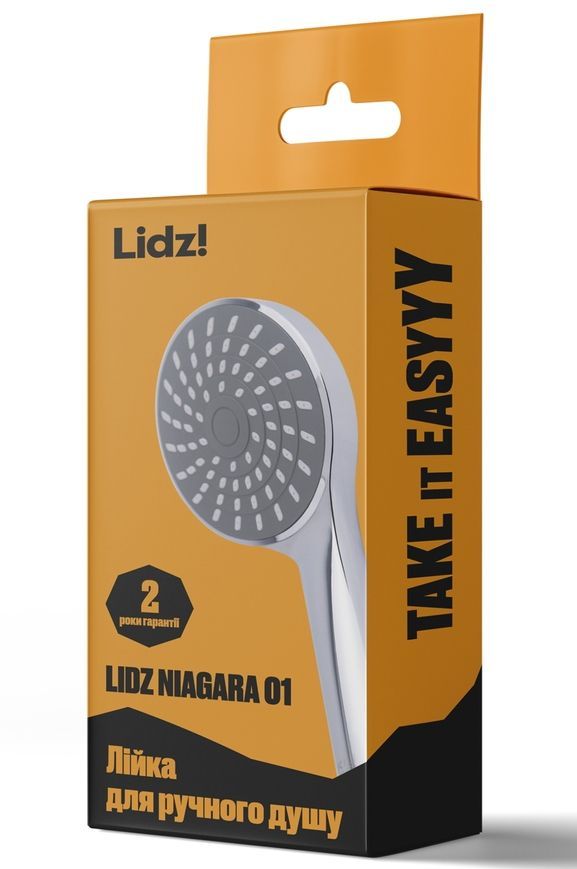 Лійка для ручного душу LIDZ Niagara 01 хром LDNIA01CRM22034 - LDNIA01CRM22034