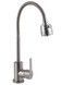 Смеситель для кухни Brinex Pure 015F41 с гибким изливом Nickel BRIPUR015F41NKL - BRIPUR015F41NKL - 1