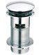 Донный клапан McALPINE CW60-CB Cliсk-Claсk хром для раковины 1 1/4" с переливом - CW60CB - 1