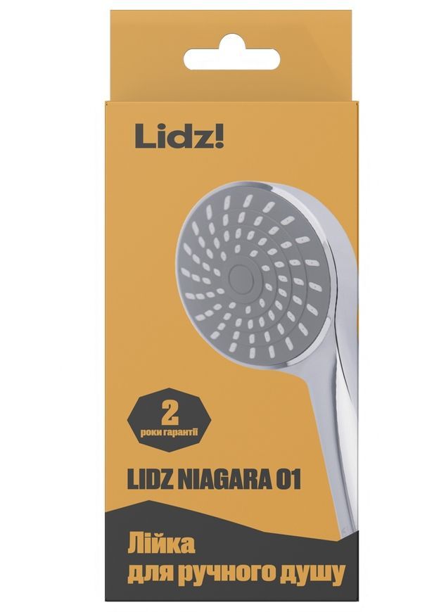 Лійка для ручного душу LIDZ Niagara 01 хром LDNIA01CRM22034 - LDNIA01CRM22034