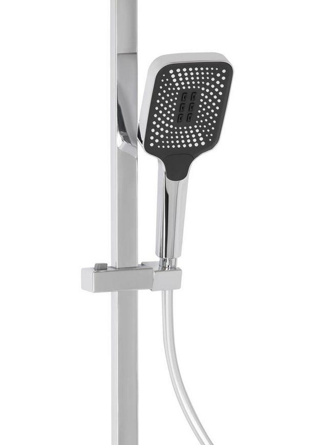 Душевая система QTAP Gemini с изливом Chrome QT51103KNC - QT51103KNC