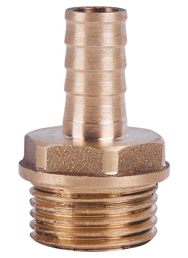 Штуцер латунный SD Plus 1/2"НРх10 SD4271510