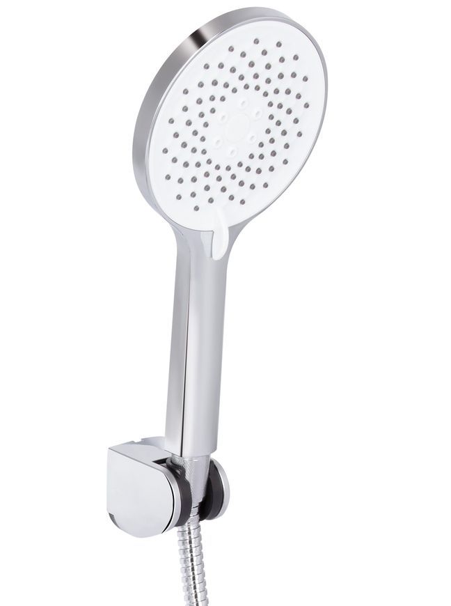 Смеситель для ванны Qtap Vlasta New с душевым гарнитуром Chrome QTVLA259CRM45642 - QTVLA259CRM45642