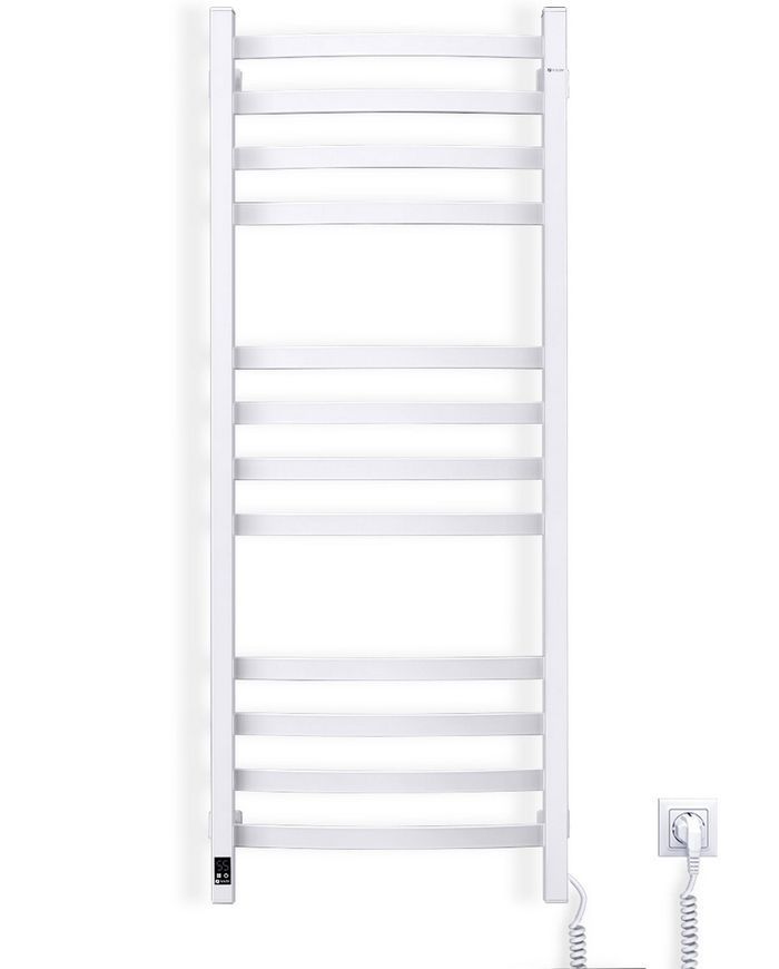 Полотенцесушитель электрический NAVIN Avalon 480х1200 Sensor таймер регулятор правый белый 12-103053-4812 - 12-103053-4812
