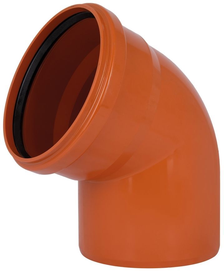 Колено канализационное Ostendorf-OSMA KG System d200&times;67&deg; SD00058083