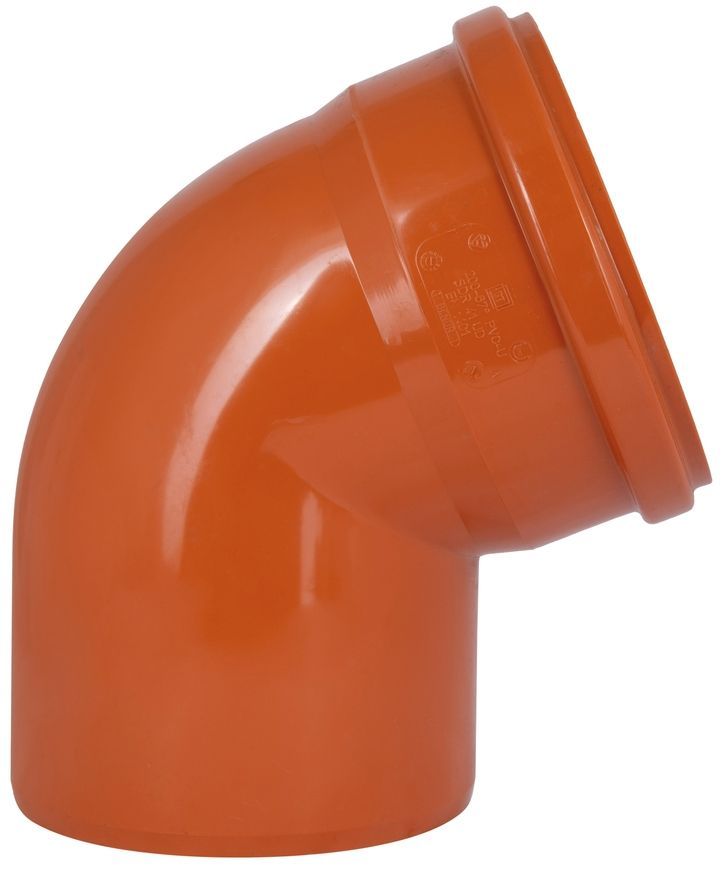 Колено канализационное Ostendorf-OSMA KG System d200&times;67&deg; SD00058083