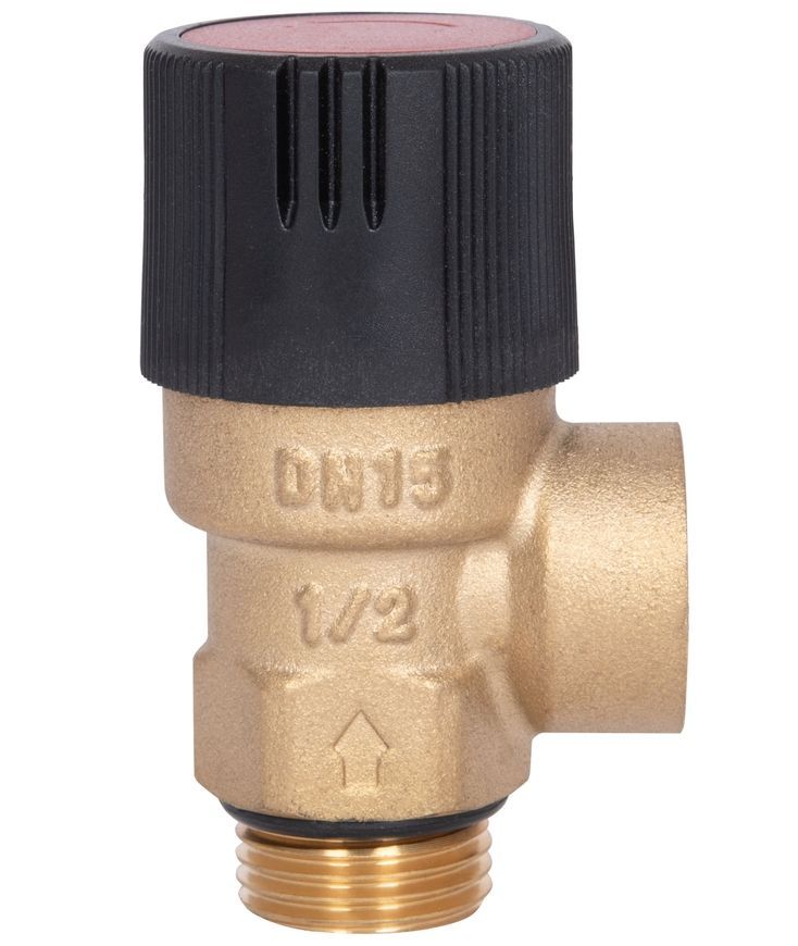 Запобіжний клапан Thermo Alliance Standart 1/2" ВЗ, 2,5 бар, латунь TAS24425 - TAS24425