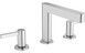 Змішувач для раковини HANSGROHE Finoris 110 на 3 отвори Chrome 76033000 хром з донним клапаном push-open - 76033000 - 1