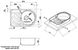 Кухонна мийка QTAP 6744R Micro Decor 0,8 мм (180) чаша справа - QT6744RMICDEC08 - 7