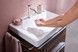 Смеситель для раковины HANSGROHE Tecturis S 110 CoolStart EcoSmart+ Chrome 73314000 хром с донным клапаном - 73314000 - 5