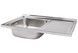Мийка для кухні накладна Brinex 5080-L Satin 0,6 мм BRIN5080LSAT06 - BRIN5080LSAT06 - 4