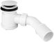 Сифон McALPINE "клик-клак" для ванны/душевого поддона, HC26CLCP-WH белый глянцевый - HC26CLCP-WH - 1