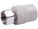 Муфта PPR ALFA PLAST с накидной гайкой 20х1/2" ВР - APTUWC2012X - 1