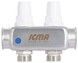 Колектор розподільчий Icma з витратомірами 3/4"х2 виходи №К073 87K073179PG32QU - 87K073179PG32QU - 3