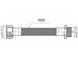 Шланг для подключения воды Thermo Alliance Forte 100 см 1/2"x1/2" ВН нерж. оплетка TAF386W100