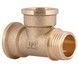 Трійник латунний SD Plus 1/2"ВРх1/2"ВРх1/2"ЗР рівнопрохідний SD41315