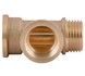 Трійник латунний SD Plus 1/2"ВРх1/2"ВРх1/2"ЗР рівнопрохідний SD41315
