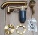 Смеситель для умывальника скрытого монтажа KFA ARMATURA MOZA GOLD 5039-810-31 - 5039-810-31 - 9