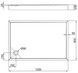 Душевой поддон QTAP Tern 3012812 120x80x12 см + сифон TERN3012812
