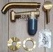 Смеситель для умывальника скрытого монтажа KFA ARMATURA MOZA GOLD 5039-810-31 - 5039-810-31 - 10