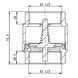 Обратный клапан SD FORTE 1" 1/2 SF240W40 - SF240W40 - 2