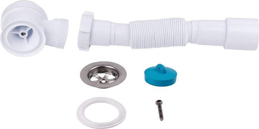 Сифон для душового піддона LIDZ LP1671 (WHI) (60 04 P002 01) - LP01