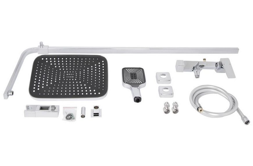 Душевая система QTAP Gemini с изливом Chrome QT51103KNC - QT51103KNC