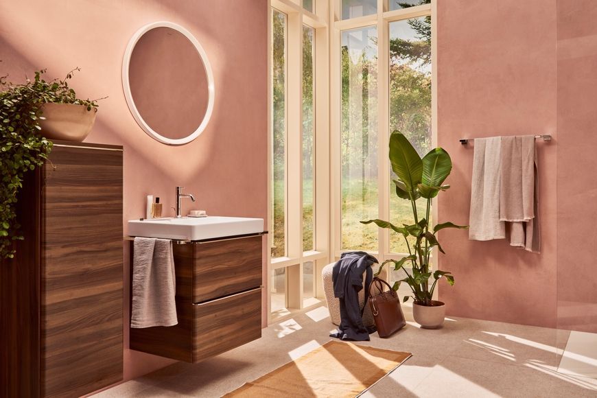 Смеситель для раковины HANSGROHE Tecturis S 110 CoolStart EcoSmart+ Chrome 73314000 хром с донным клапаном - 73314000