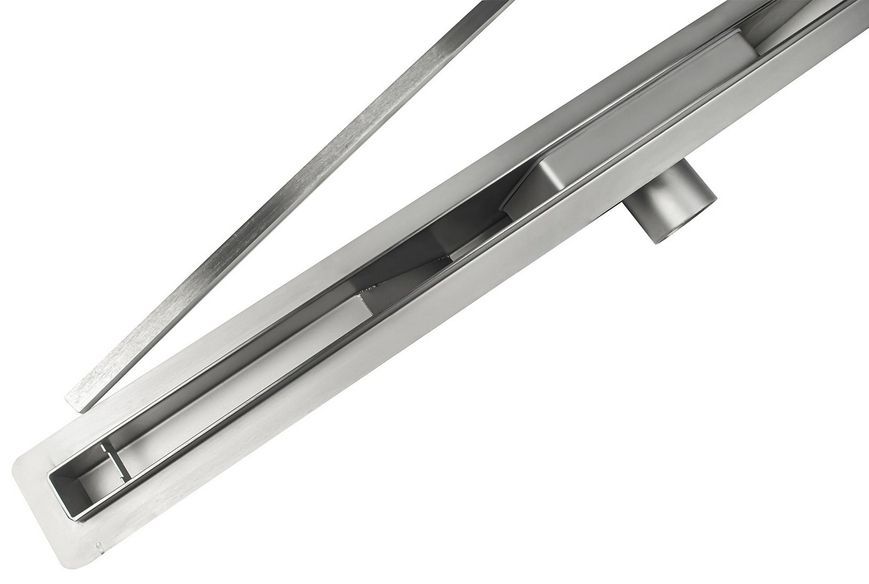 Линейный душевой трап BESCO Virgo Slim 60 сплошная решетка OL-60-VS - OL-60-VS