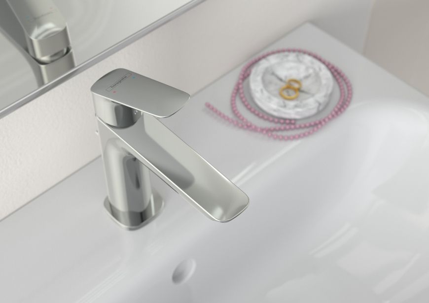 Змішувач для раковини HANSGROHE Logis 110 Fine хром 71253000 - 71253000