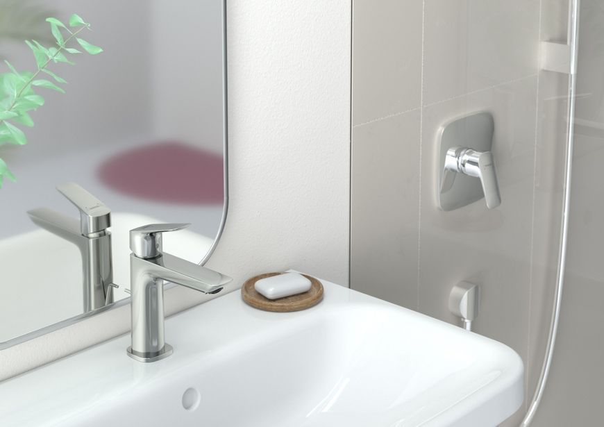 Змішувач для раковини HANSGROHE Logis 110 Fine хром 71253000 - 71253000