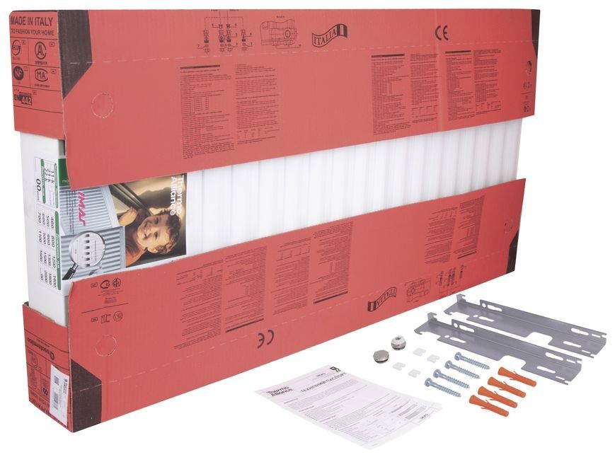 Радіатор сталевий Thermo Alliance IMAS 22 тип 300х600 бічне підключення 743 Вт TAI22300600K - TAI22300600K