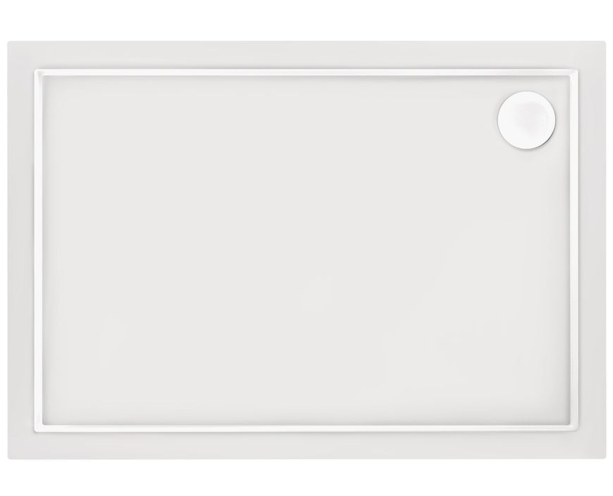 Душевой поддон QTAP Tern 3012812 120x80x12 см + сифон TERN3012812