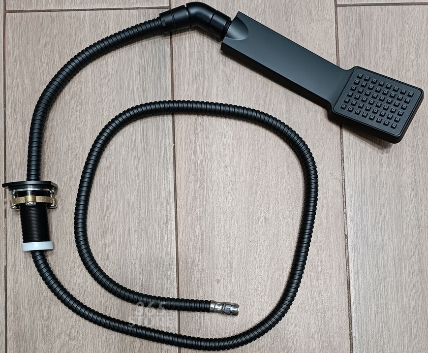 Змішувач з монтажем на борт ванни KFA ARMATURA MOKAIT BLACK 5535-210-81 - 5535-210-81