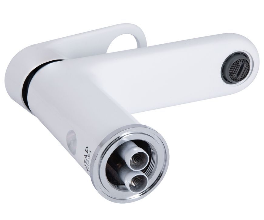 Смеситель для раковины Qtap Jay Chrome/White QTJAY270CRW45551 - QTJAY270CRW45551