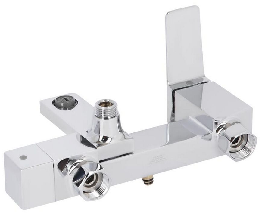 Душевая система QTAP Gemini с изливом Chrome QT51103KNC - QT51103KNC