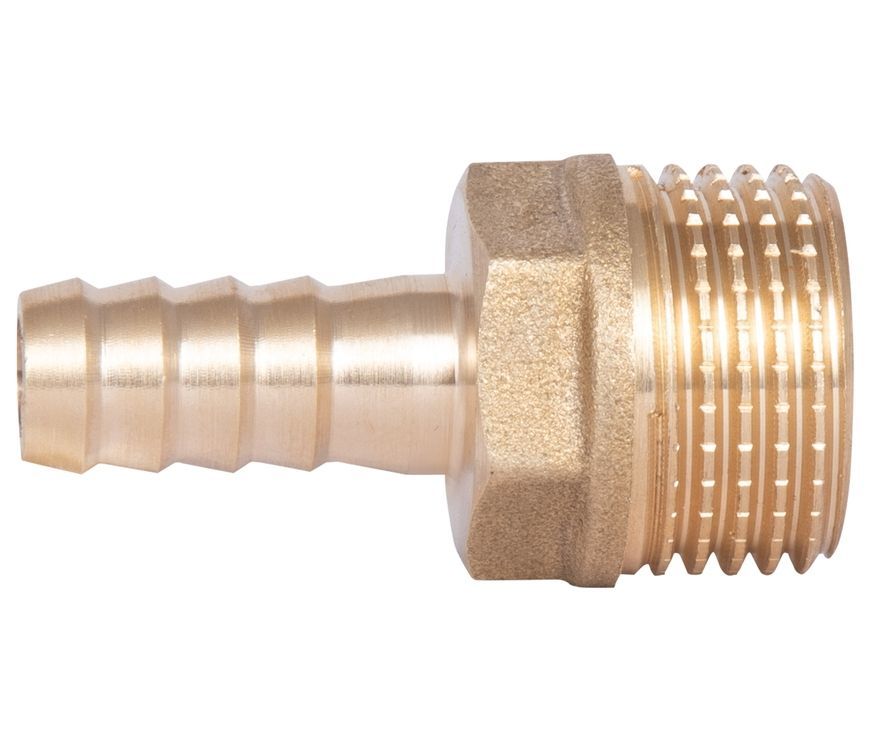 Штуцер латунный Thermo Alliance Standart 1/2"НРх10 под шланг SD4271510