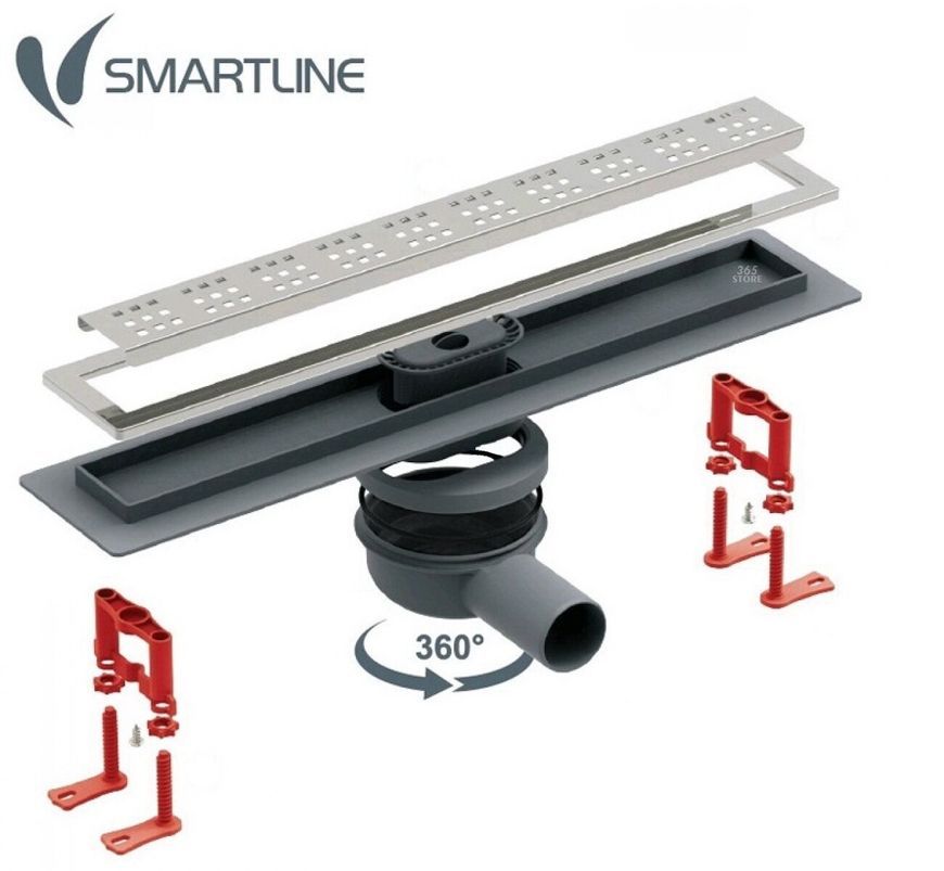 Трап VALTEMO Smartline Base с комбинированным затвором 600 мм - VLD-540320