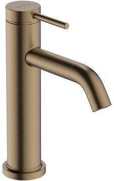 Змішувач для раковини HANSGROHE Tecturis S 110 CoolStart EcoSmart+ Brushed Bronze 73314140 бронза з донним клапаном - 73314140